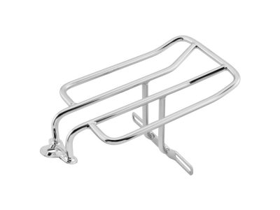 Luggage Rack - Chrome. Fits Dyna 1991-2005