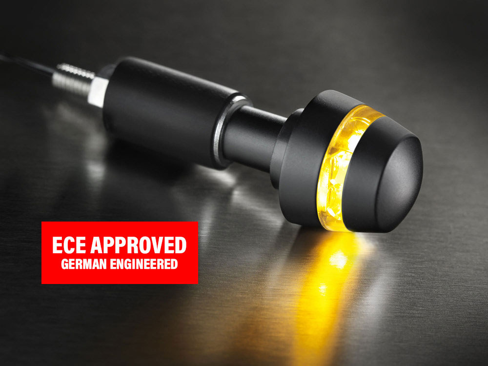 BL 2000 LED Handlebar End Turn Signal - Black. - Image 2