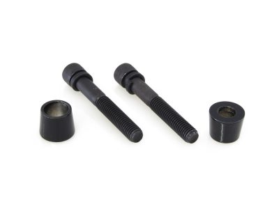 Socket Head 1/2-13 x 3in. Riser Bolt & Cone Kit - Gloss Black
