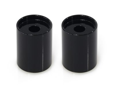 2in. Tall x 1.5in. Thick Riser Spacers - Gloss Black.