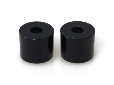1in. Tall x 1.25in. Thick Riser Spacers - Gloss Black.