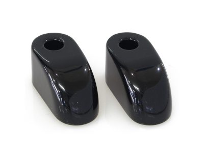 1in. Pullback Riser Extensions - Gloss Black.