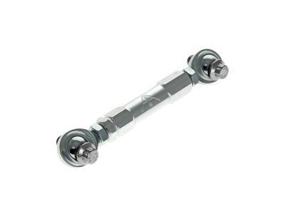 Competition Adjustable Front Stabilizer Link - Machine Finish. Fits Touring 2009up