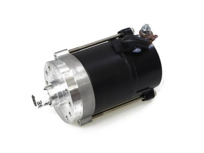 1.4kw Hitachi Starter Motor - Black. Fits Most Big Twin 1970-1988 & Sportster 1974-1976