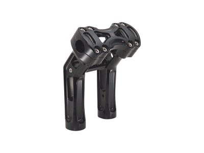 7in. Method Kickback Risers - Black. Fits 1in. Handlebar