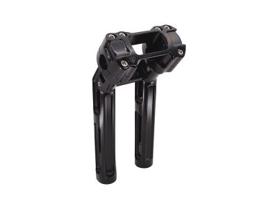 10in. Method Kickback Risers - Black. Fits Softail Street Bob, Low Rider ST, Standard & Breakout 2018-2024