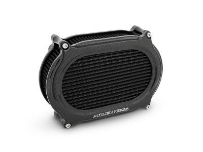 Stage 2 Oval Performance Air Filter - Carbon Fibre. Fits CVO Touring 2023up, Street Glide & Road Glide 2024up, Touring 2025up & Softail 2025up