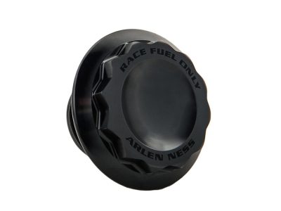 12 Point, Right Hand Vented Screw-In Fuel Cap - Black. Fits H-D Big Twin 1996up & Sportster 1996-2021