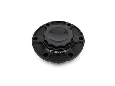 12 Point, Pop-Up Fuel Cap - Black. Fits CVO Touring 2023up, Street Glide & Road Glide 2024up, Touring 2025up