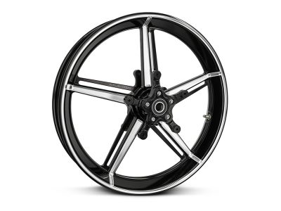 21in. x 3.5in. Factory 24 Replica Wheel - Gloss Black. Fits Touring 2024up