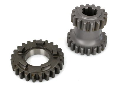 1st Gear Set. Fits 4Spd Big Twin 1959-1986. 2.60 Ratio.