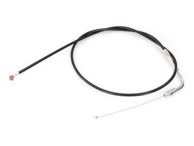 35in. Long Black Vinyl Throttle Cable. Fits Big Twin 1990-1995