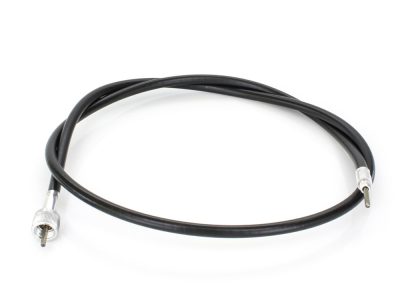 44in. Speedo Cable with 12mm Nut - Black Vinyl.