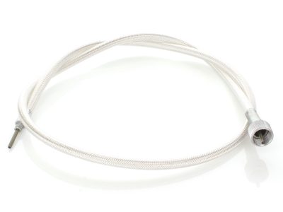 43in. Speedo Cable with 16mm Nut - Platinum Braided.