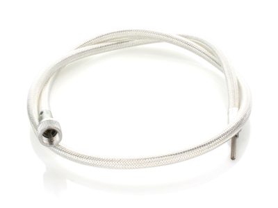 35in. Speedo Cable with 12mm Nut -  Platinum Braided.