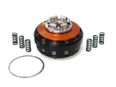Complete Scorpion Billet Lock-Up Clutch with Basket. Fits 6sp Twin Cam 2007-2017 With Hydraulic Clutch.
