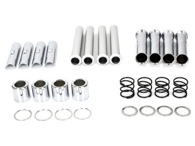 Push Rod Cover Kit - Chrome. Fits Evolution Big Twin 1984-1999.