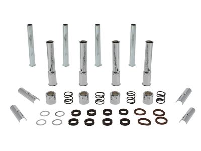 Push Rod Cover Kit - Chrome. Fits Shovel Big Twin 1966-1984.