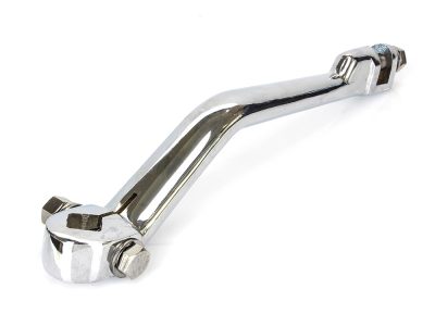 Magnum 1in. Longer Kick Arm - Chrome. Fits H-D Pre-1977.