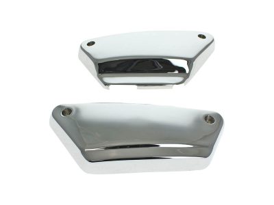 Side Covers - Chrome. Fits FXR 1982-1994
