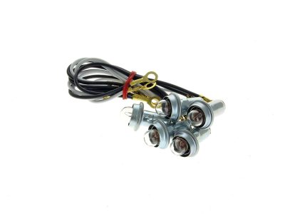 Dash Base Light Sockets - Pack of 5. Fits FLH & Softail 1968-1985