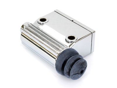 Kelsey Hayes Style Rear Brake Master Cylinder with 5/8in. Bore - Chrome. Fits FX 1980-1983, FXWG 1980-1982 & Sportster 1980-1981.