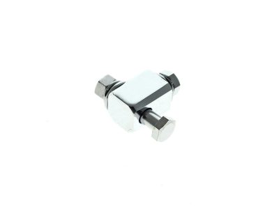 Batz Headlight Mount Block - Chrome.