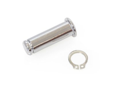 Hand Lever Pivot Pin with Clip. Fits most H-D 1982up.