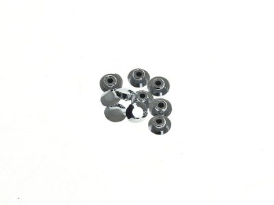 5/16in. (8mm) Hole Plugs - Chrome. Sold as a Pack of 10.