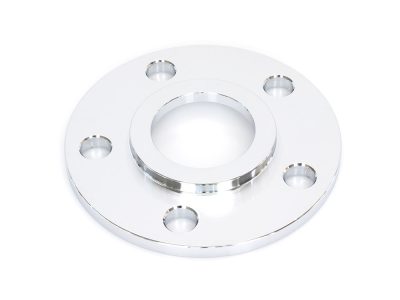 1/4in. Pulley Spacer with Lip. Fits H-D 2000up Wheels. Chrome.