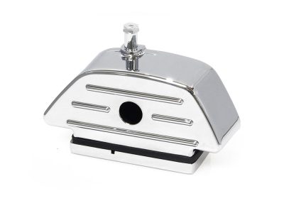 Rear Brake Master Cylinder Reservoir - Chrome. Fits FX Softail 1986-1999, FLST 1986 Only, Touring 1986-1994 & FXR 1986-1994