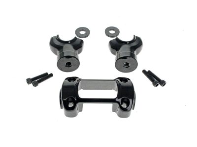 1.5in. Tall Risers x 1-1/4in. Clamp - Black. Fits Softail Breakout 2018-2024 & Street Bob, Low Rider ST, Standard 2018-2024 with 1-1/4in. Bars