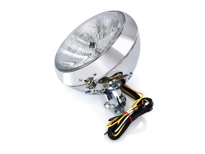 7in. Headlight - Chrome. Fits FL Softail 1986-2017