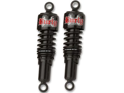 10-1/2in. Slammer Rear Shock Absorbers - Black. Fits Sportster 1988-2003.
