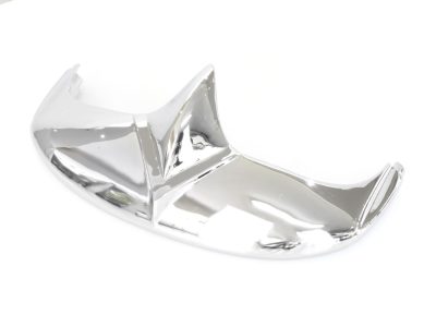 Front V-Type Style Fender Tip - Chrome. Fits FL 1949-1986 & Original Equipment on FL 1959-1966.