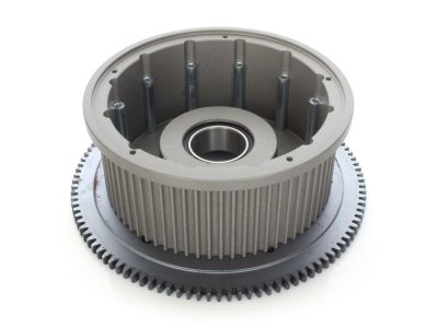 Clutch Basket, 2-3/4in. Wide Belt with 69 Tooth Ring Gear. Fits Twin Cam 2007-2017 with 2-3/4in. Open Belt Drives.