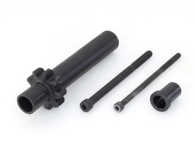 Starter Pinion Gear with 1in. Extended Length Offset. Fits Wide Tyre Models.