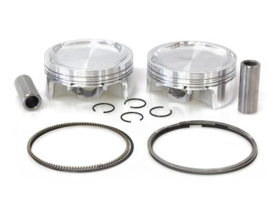 Std Pistons with 9.5:1 Compression Ratio. Fits V-Rod 2008-2017 Stock Bore/Stock Stroke.