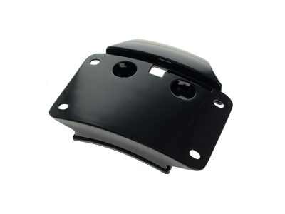 Curved Radius Number Plate Backing Plate - Black. Fits CVO Touring 2023up & Street Glide & Road Glide 2024up