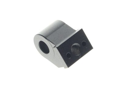 Headlight Mount Block for Custom Dynamics Headlight Housing - Black. Fits Softail Standard, Street Bob & Low Rider 2018up