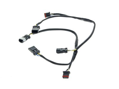 Wiring Adapter - Run/Turn Signal Mirrors. Fits Softail 2018up, Road King 2014up & Road Glide 2014-2023