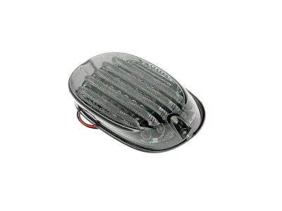 ProBEAM Low Profile LED Tailight. Smoke Lens & Number Plate Window. Fits Most 1999up Models