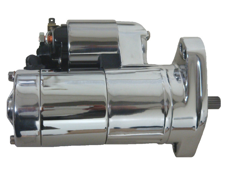 2.0kw Gen3 Starter Motor - Chrome. Fits Big Twin 1989-2006. - Image 3