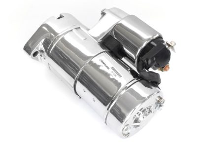 2.0kw Gen3 Starter Motor - Chrome. Fits all Fuel Injected Twin Cam 1999-2006 excluding 2006 Dyna.