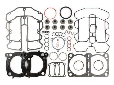 Top End Gasket Kit with 0.030in. Multi-Layer Steel MLS Head Gaskets. Fits Touring 2017-2024 & Softail 2018-2024 with 107 to 114 or 114 to 117 & 4.075in. Big Bore Kit.
