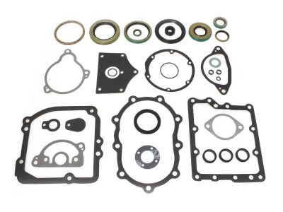 Transmission Gasket Kit. Fits 4Spd Big Twin 1936-1986.