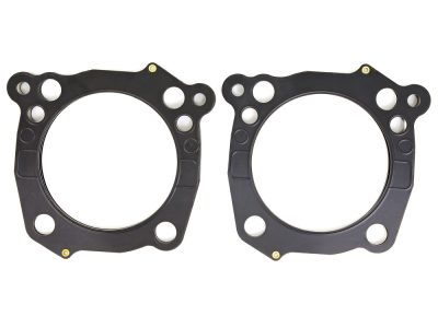 0.040in. Thick MLX Cylinder Head Gaskets. Fits Touring 2017-2024 & Softail 2018-2024 with S&S 129/132ci (4.320in.) Engine or SE131 (4.310in.) Engine.