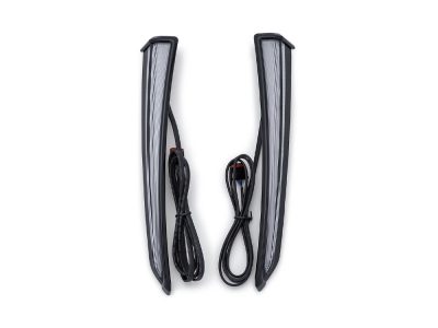 Fang Lower Fairing LED Lights - Black. Fits Touring 2014up with Lower Fairing