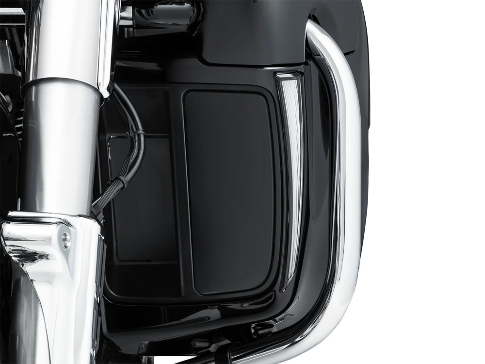 Fang Lower Fairing LED Lights - Black. Fits Touring 2014up with Lower Fairing - Image 2