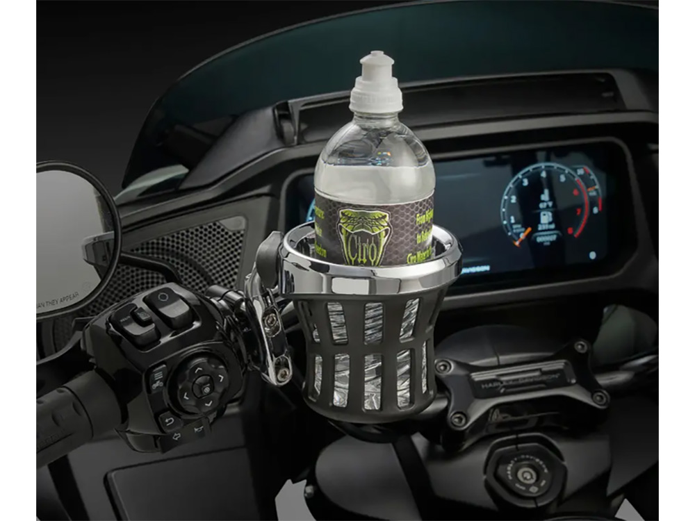 Big Ass Drink Holder with 1in. Clamp - Chrome - Image 2